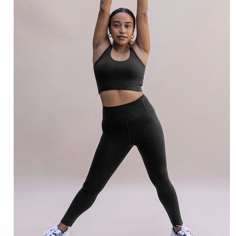 Girlfriend Collective FLOAT high rise leggings in black